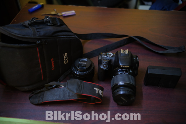 canon 200d + 50mm stm + 18-55mm kit lens